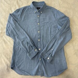Club Monaco Blue Slim Fit button-up shirt